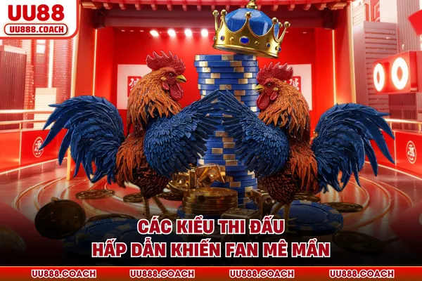 Các kiểu thi đấu hấp dẫn khiến fan mê mẩn Các kiểu thi đấu hấp dẫn khiến fan mê mẩn